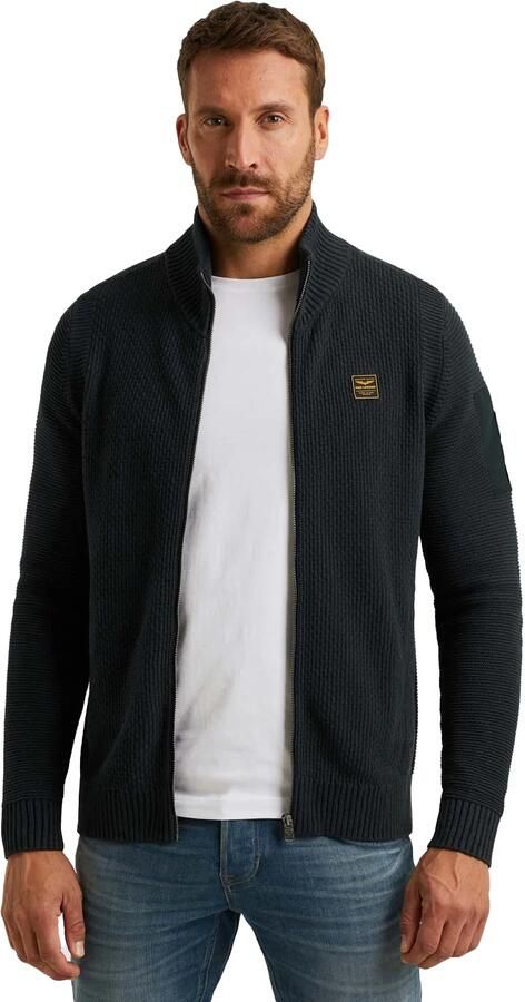Pme legend Zip Jacket Cotton Structure Knit - Foto 3