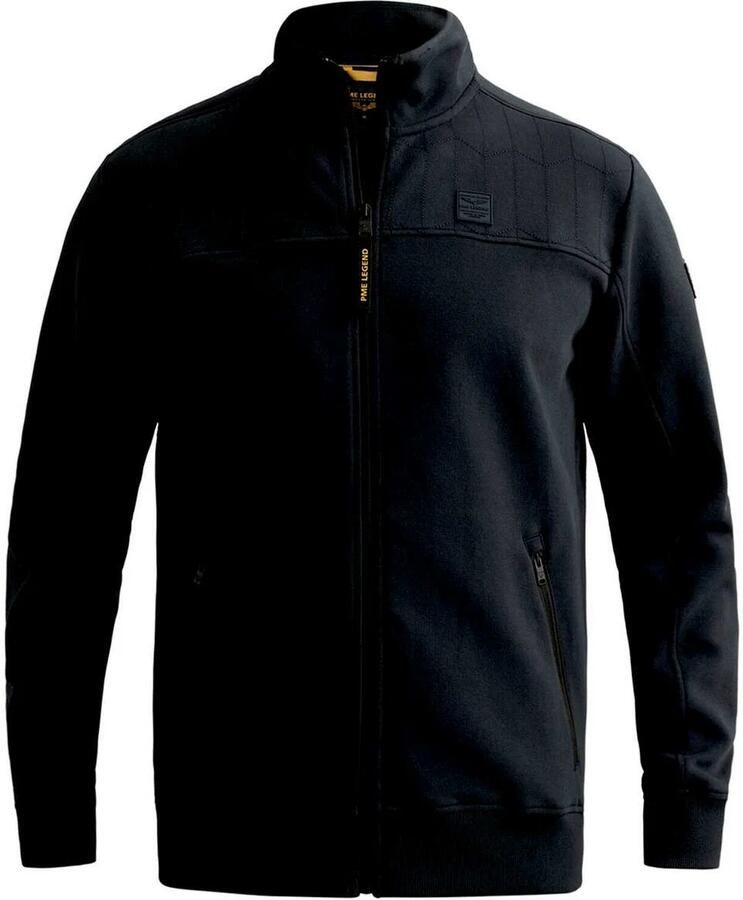 PME LEGEND Heren Truien & Vesten Zip Jacket Interlock Sweat Donkerblauw - Foto 5