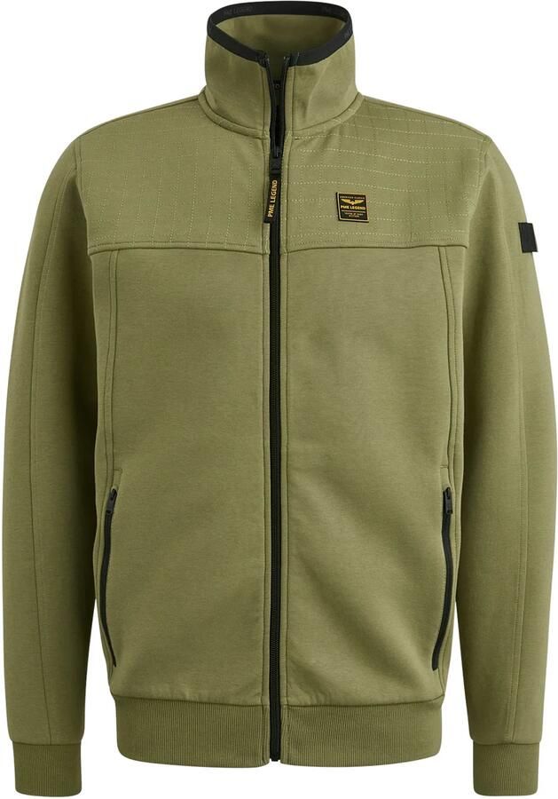 PME Legend Sweatjack met labelbadges model 'spacer look' - Foto 2