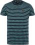 PME Legend Groene T-shirt Short Sleeve R-neck Space Yd Striped Jersey - Thumbnail 2