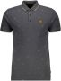 PME Legend Donkerblauwe Polo Short Sleeve Polo Fine Pique All Over Print - Thumbnail 3