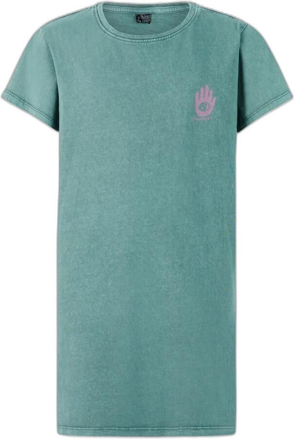 Protest T-shirtjurk met backprint groen - Foto 4