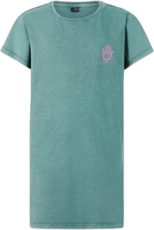 Protest T-shirtjurk met backprint groen - Foto 4