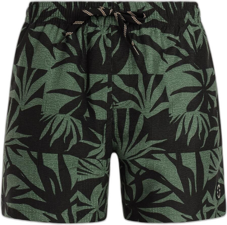 Protest zwemshort PRTPANTHER zwart groen - Foto 3