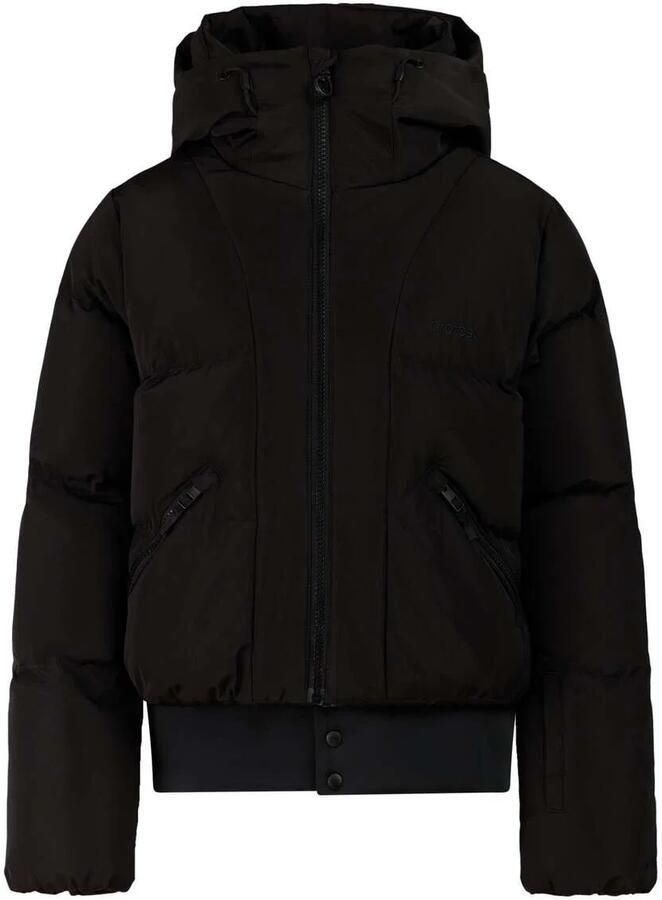 Protest PRTCiska JR ski-jas zwart Skijack Meisjes Polyester Capuchon