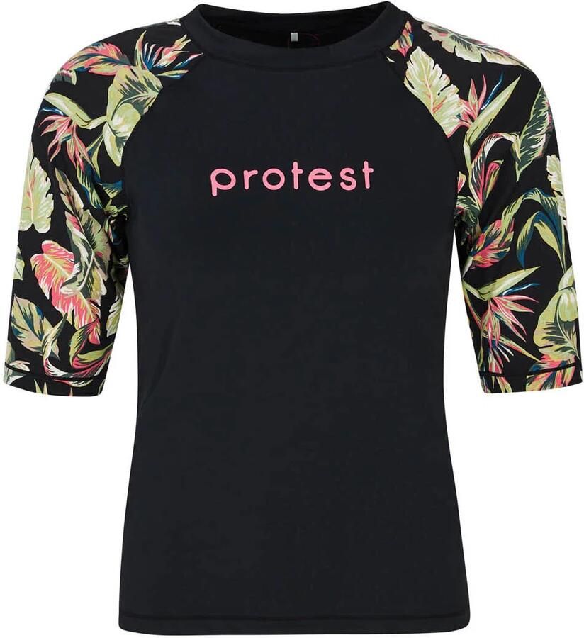Protest UV T-shirt PRTEDEN zwart