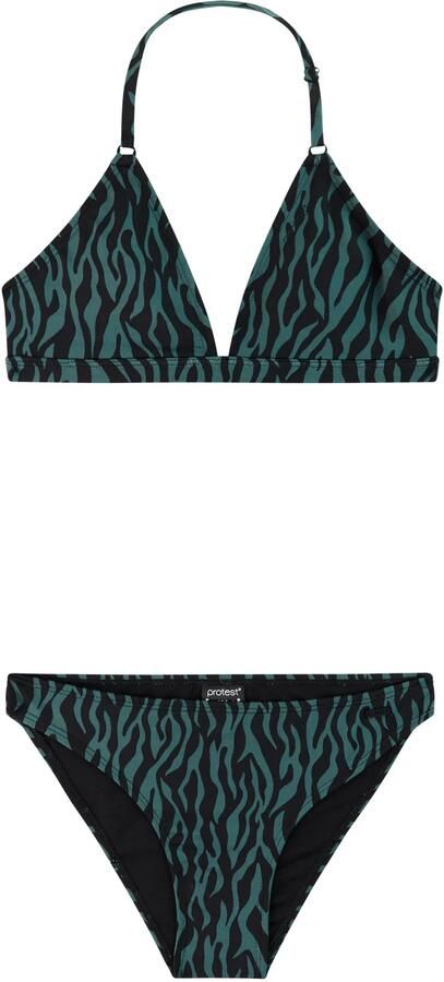 Protest triangel bikini PRTFABU JR groen zwart
