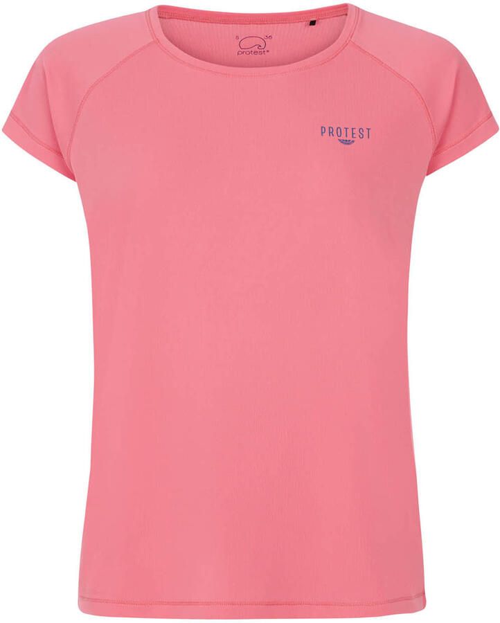 Protest UV T-shirt PRTHAPPY roze