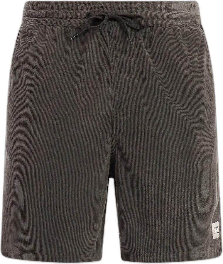 Protest PRTUleyo regular casual short donkergroen