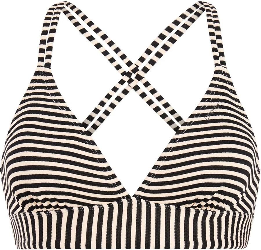 Protest voorgevormde triangel bikinitop MIXSUPEROL zwart wit - Foto 2