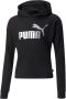 Puma essentials+ logo cropped trui zwart kinderen - Thumbnail 4