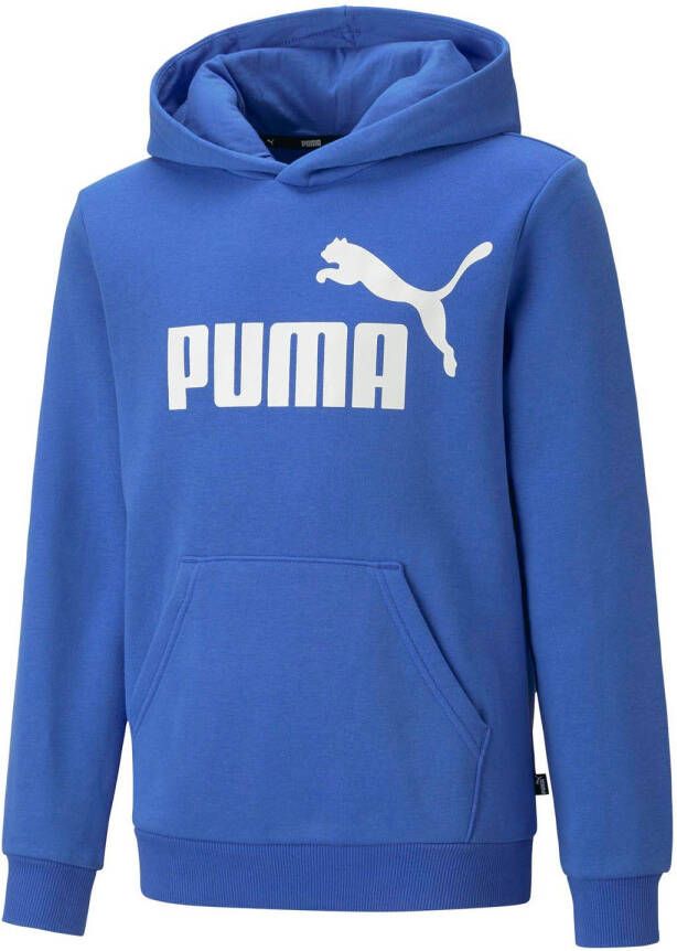 Puma Hoodie met labelprint model 'ESS Big Logo Hoodie FL B'