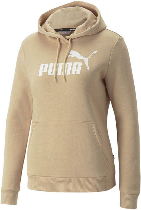 Puma essential logo trui bruin dames