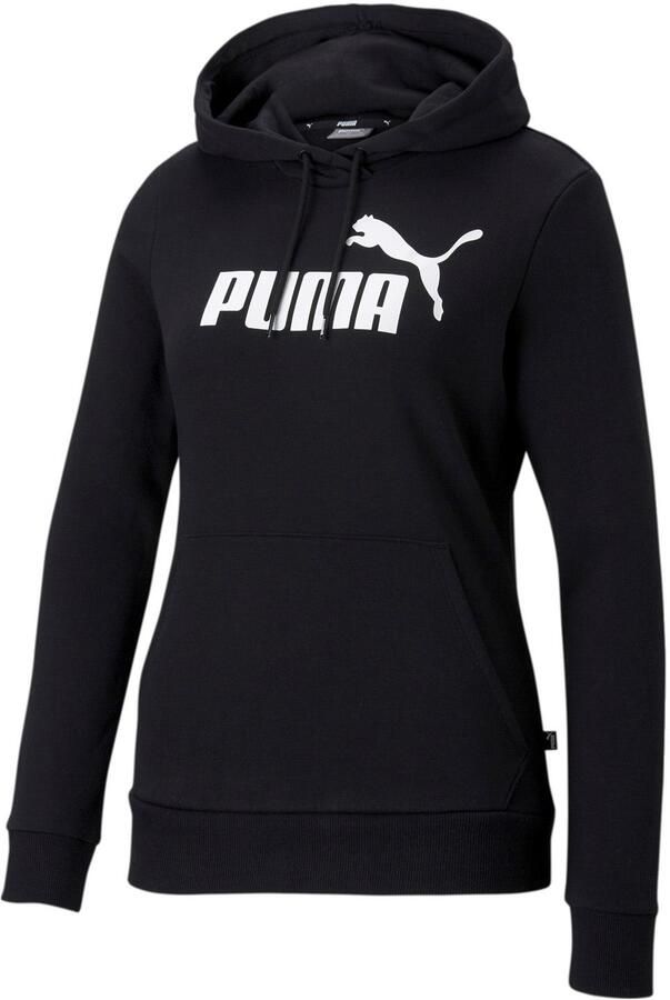Puma Zwarte Sweatshirt met rits Black Dames