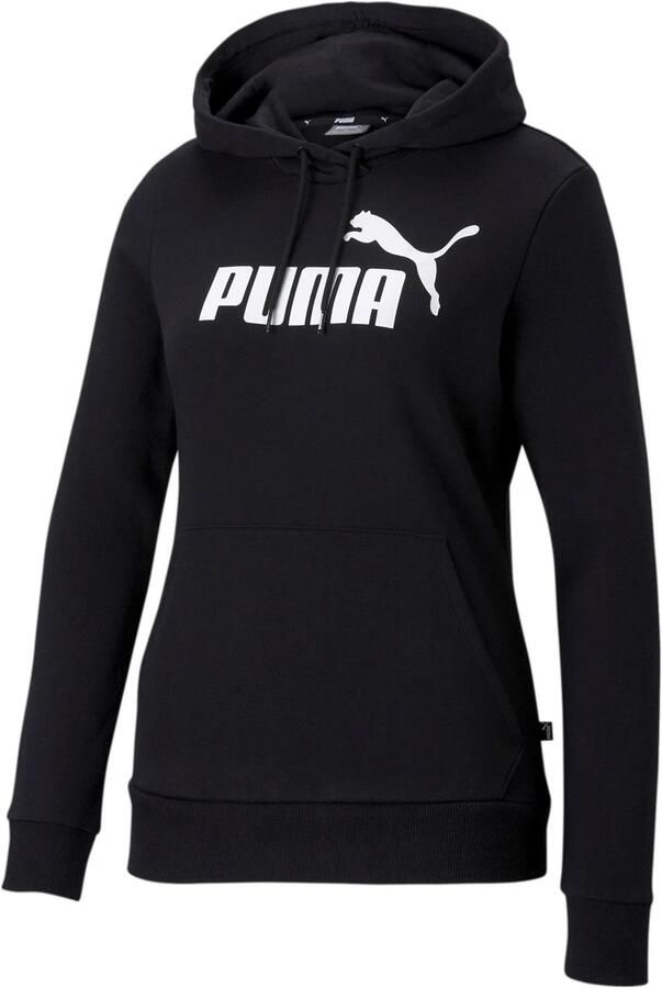 Puma Zwarte Sweatshirt met rits Black Dames