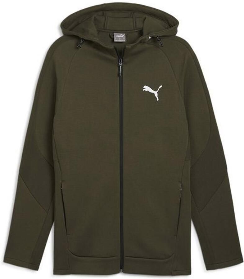 PUMA Hoodie EVOSTRIPE FULL-ZIP HOODIE DK