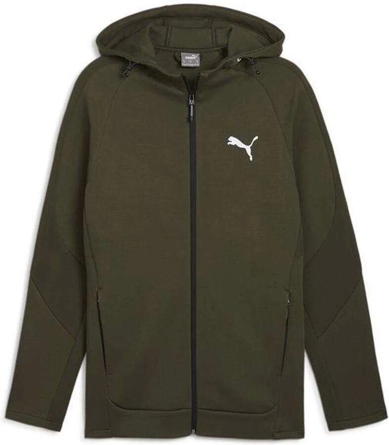 PUMA Hoodie EVOSTRIPE FULL-ZIP HOODIE DK