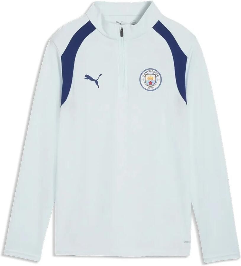 Puma chester City 1 4 Zip Trainingstop Kids