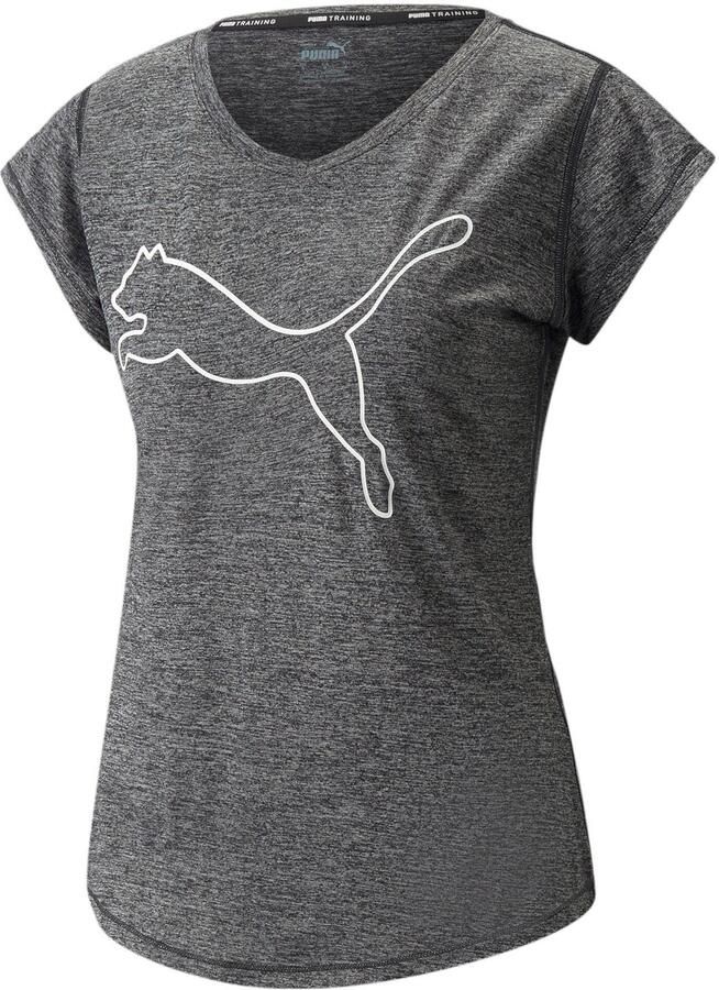 PUMA PERFORMANCE T-shirt met labelprint model 'Heather' - Foto 2