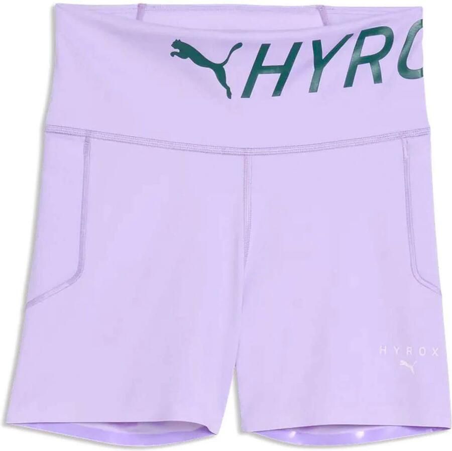 PUMA Performance skinny fit sportshorts met labelprint model 'PUMA x HYROX PWRMODE 4'
