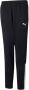 Puma Junior trainingsbroek zwart wit Sportbroek Jongens Meisjes Gerecycled polyester (duurzaam) 128 - Thumbnail 1