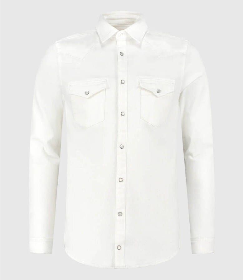 Purewhite Denim Button Up Shirt