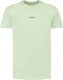 Purewhite Mint T-shirt Tshirt With Small Logo On Chest And Big Back Print - Thumbnail 3