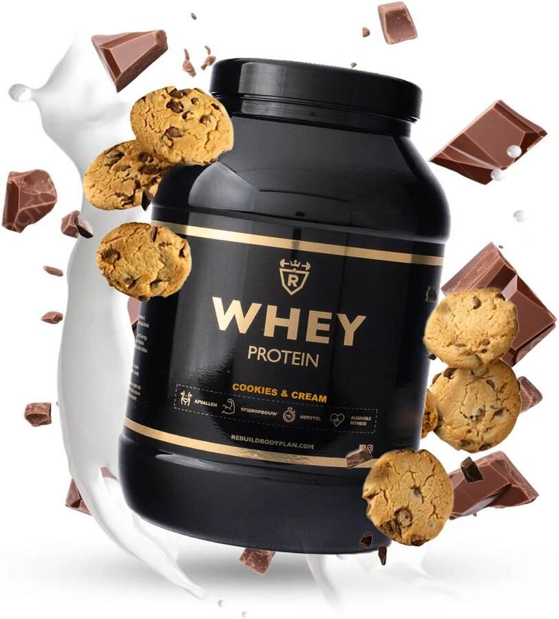 Rebuild Body Plan Whey Protein Cookies & Cream