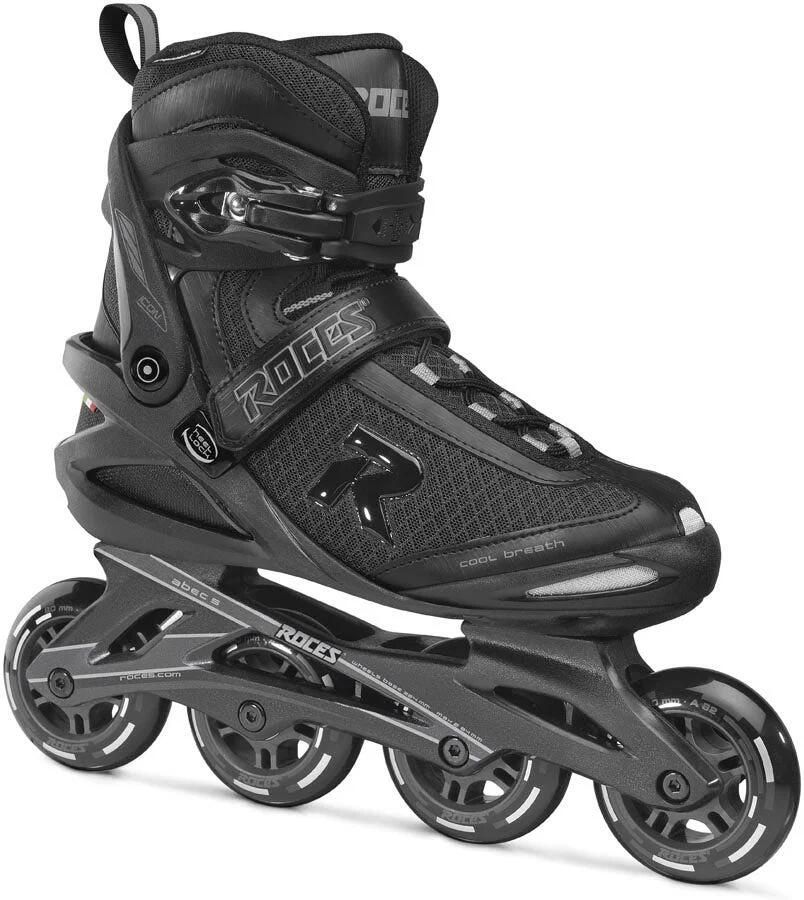 ROCES icon 80 skeelers zwart