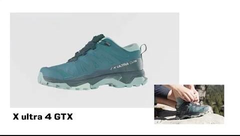 Salomon X Ultra 4 GTX W Sneakers Black Dames