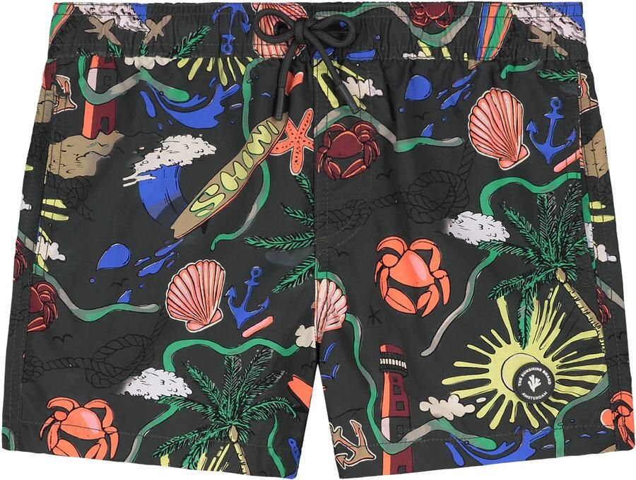 Shiwi The Sunshine Brand zwemshort Neil zwart
