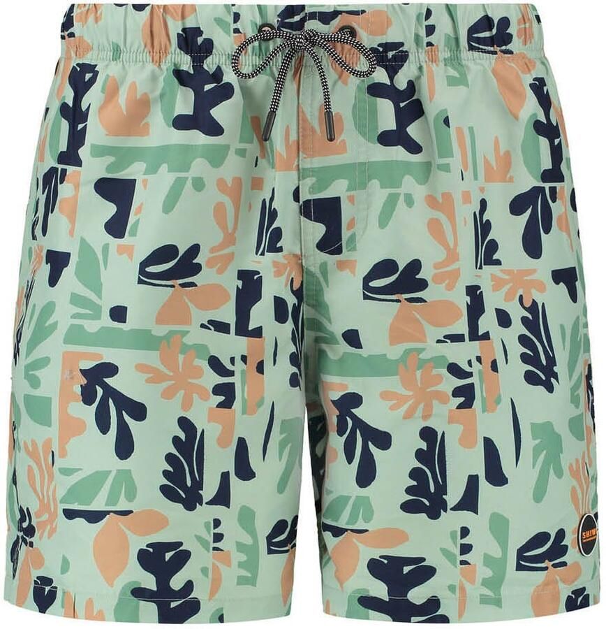 Shiwi Swimshort Seaweed Collage