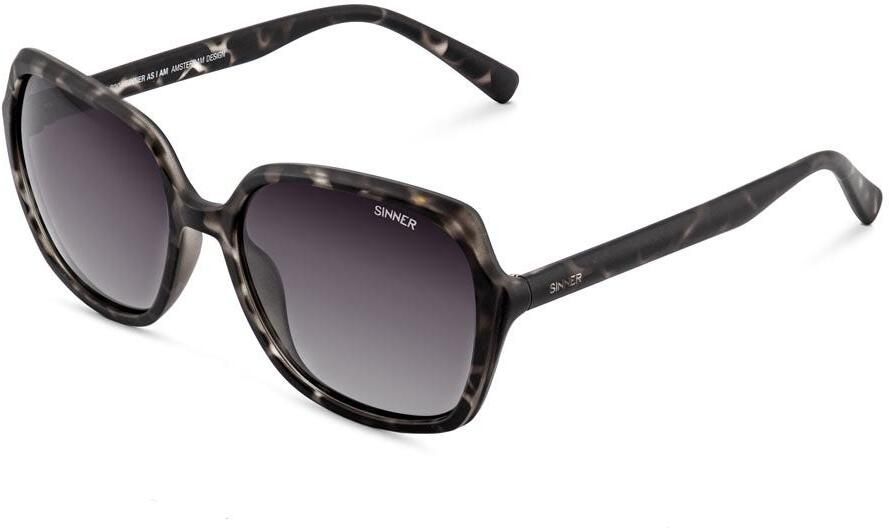 Sinner zonnebril Montara met tortoise print zwart - Foto 2