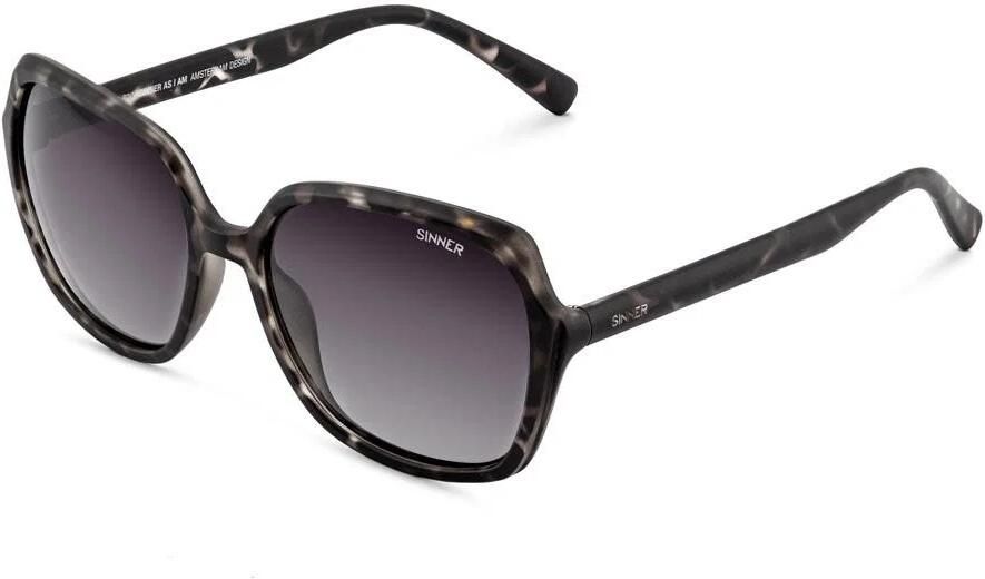 Sinner zonnebril Montara met tortoise print zwart - Foto 2