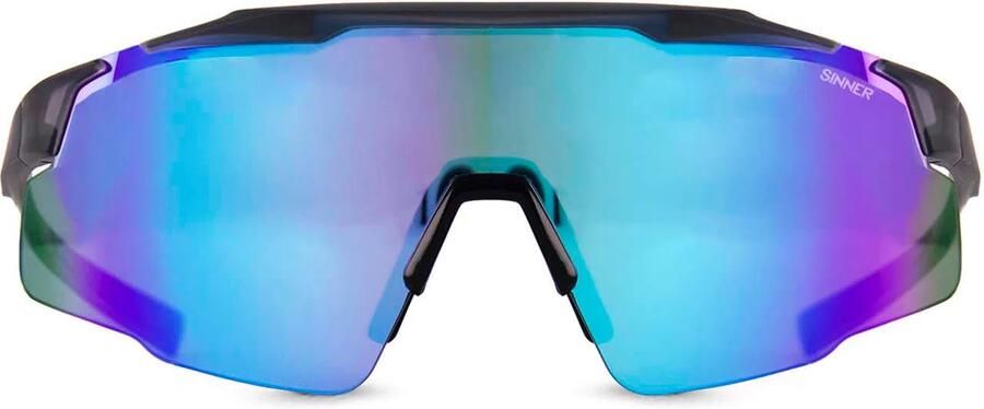 Sinner zonnebril zwart blauw