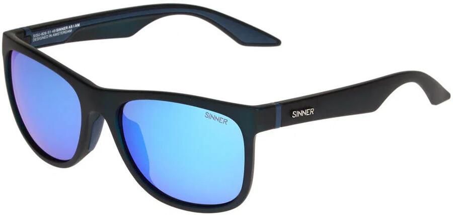 Sinner zonnebril Rockford zwart blauw