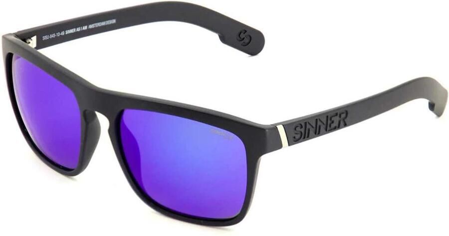 Sinner zonnebril Thunder X zwart blauw
