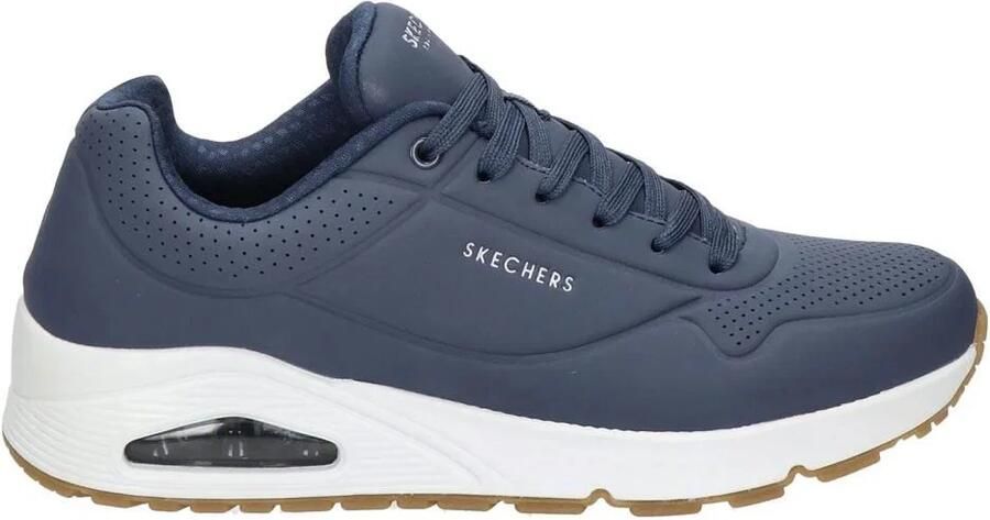 Skechers Zachte en dempende sneakers met luchtkussen hiel Blue Heren