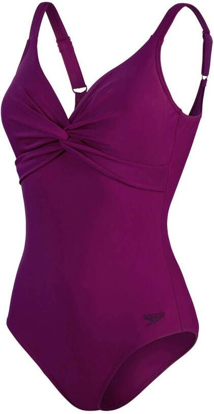 Speedo Endurance10 corrigerend badpak Brigitte bordeaux