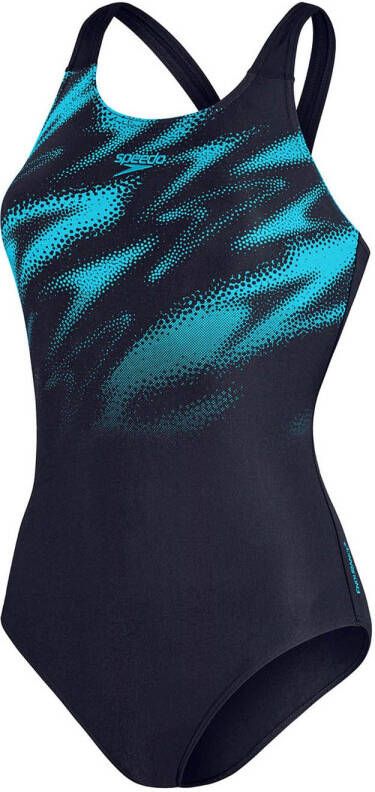 Speedo Eco Endurance+ sportbadpak Hyperboom Medalist donkerblauw blauw