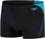 Speedo ECO Endurance+ zwemboxer Hyperboom Splice zwart blauw - Thumbnail 2
