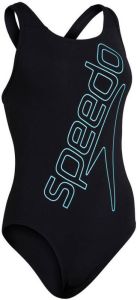 Speedo Endurance+ sportbadpak Boom Logo zwart blauw