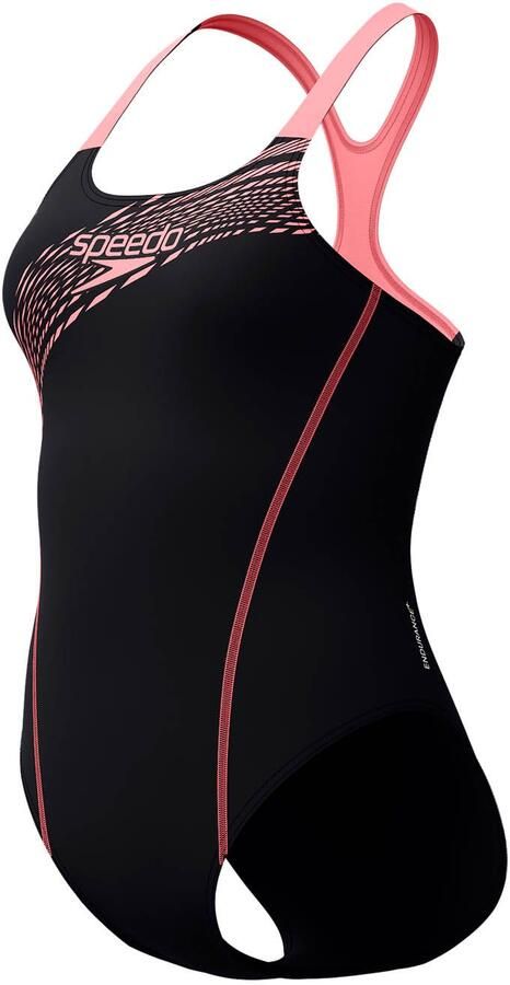 Speedo EnduraFlex sportbadpak Medley Medalist zwart oranje