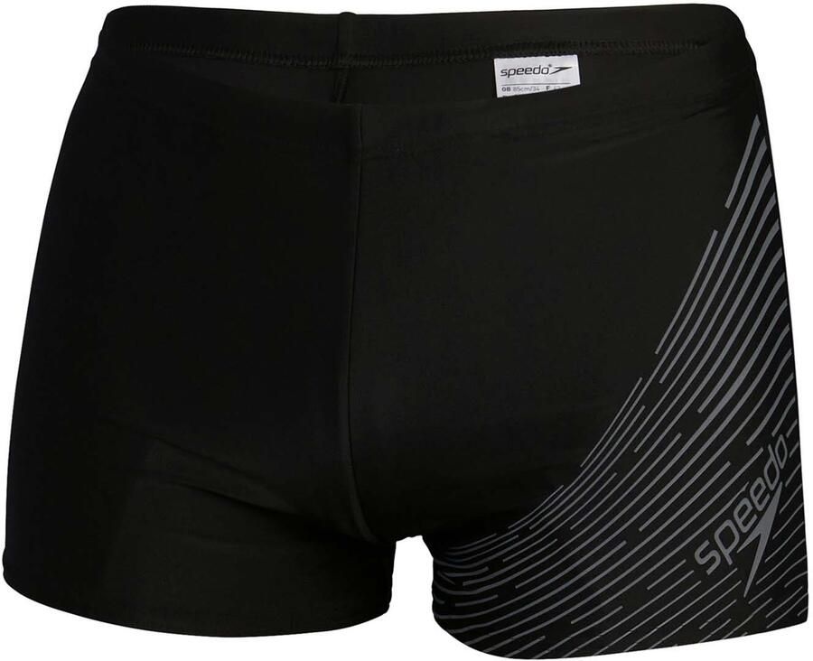 Speedo EnduraFlex zwemboxer Medley Logo zwart donkergrijs - Foto 3