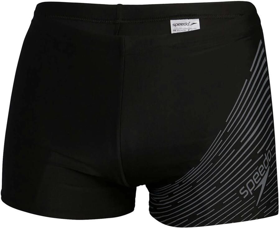 Speedo EnduraFlex zwemboxer Medley Logo zwart donkergrijs - Foto 3