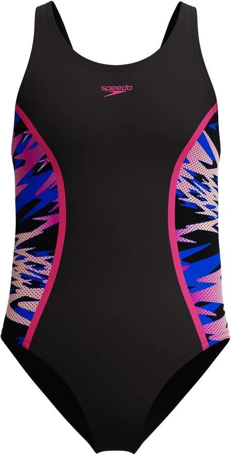 Speedo Endurance Pro sportbadpak Hyperboom Splice zwart roze