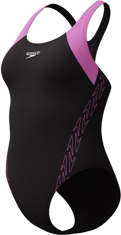 Speedo EnduraFlex sportbadpak HyperBoom Splice zwart paars - Foto 2