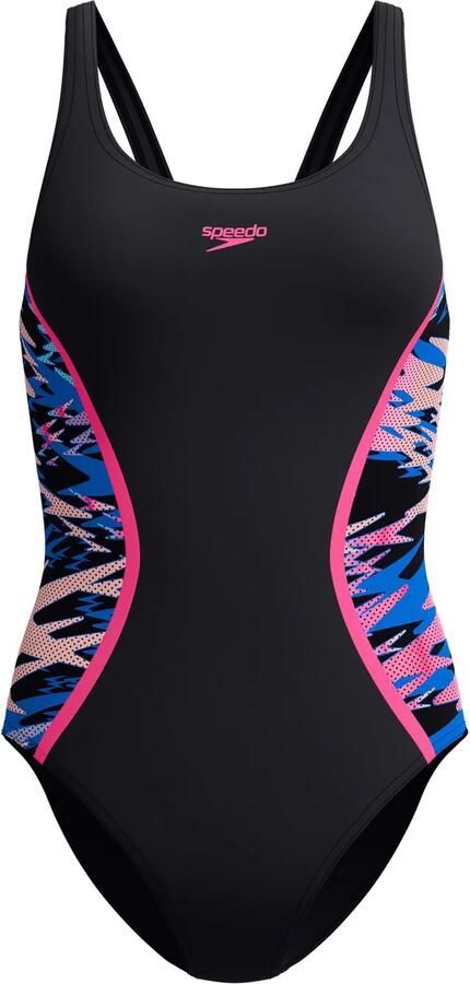 Speedo Endurance Pro sportbadpak Hyperboom Splice zwart roze