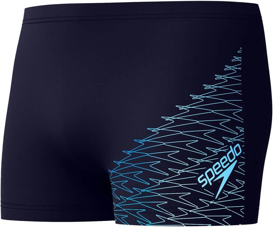 Speedo EnduraFlex zwemboxer Medley Logo donkerblauw blauw - Foto 3