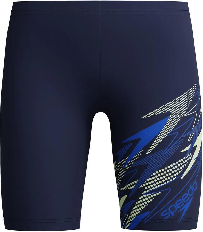 Speedo EnduraFlex jammer Medley Logo donkerblauw